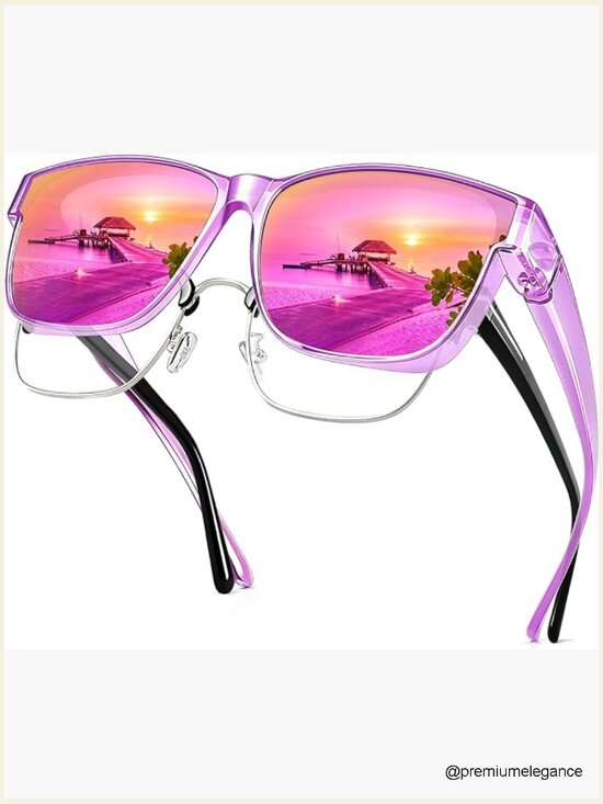 Oversized Polarized Sunglasses Fit Over Glasses UV400 Protection Men Women main image 7